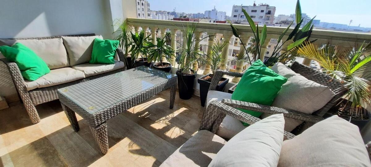 Grand Appartement De Luxe Vue Mer Casa Blanca Exterior foto
