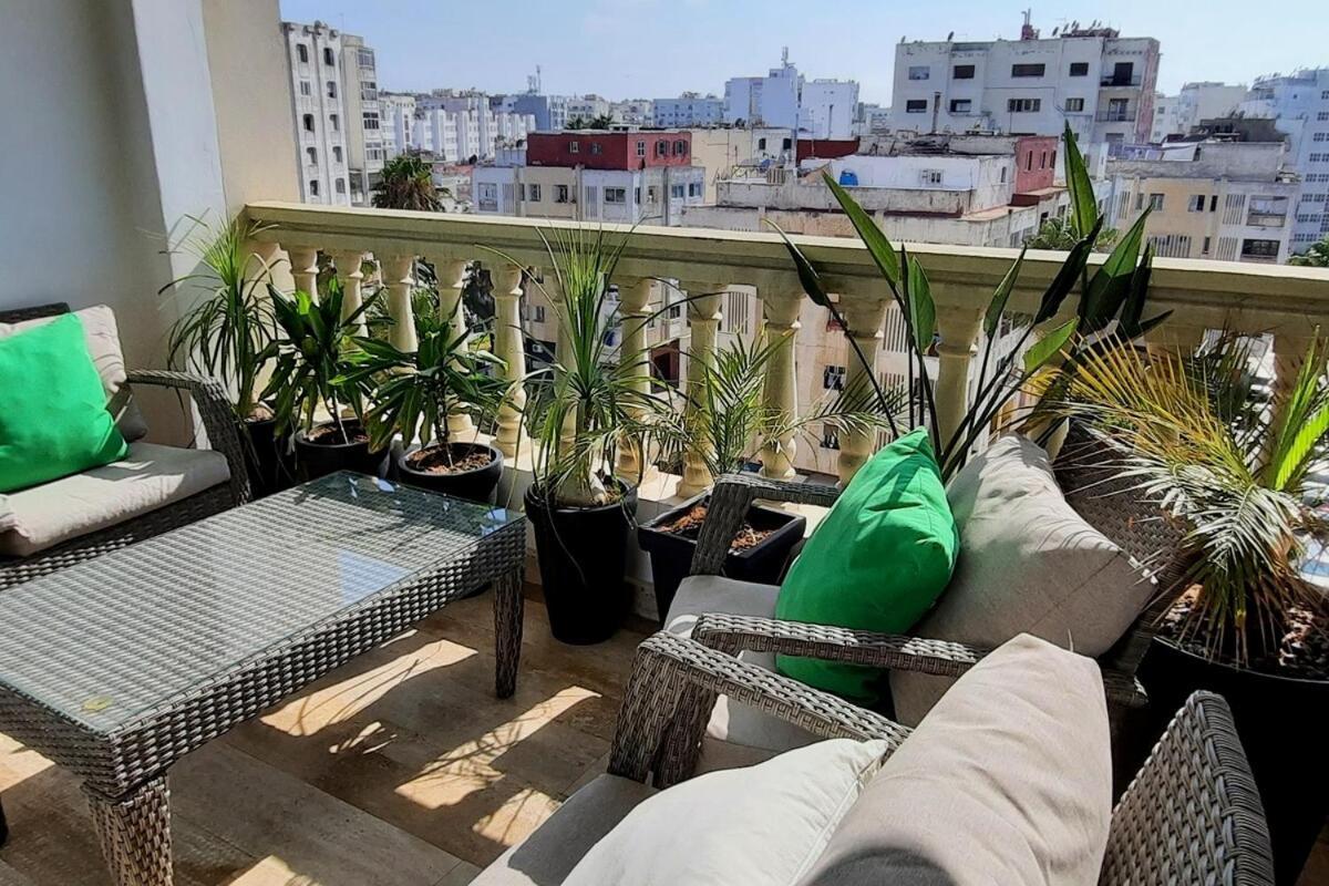 Grand Appartement De Luxe Vue Mer Casa Blanca Exterior foto
